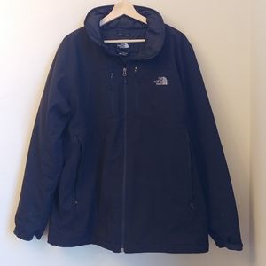 The North Face Men's Black Zip Up Winter Jacket XL
